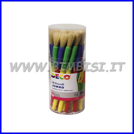 PENNELLI JUMBO BARATTOLO DA 24 – Bimbi Si