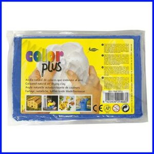 PASTA PER MODELLARE COLOR PLUS BLU PANETTO 500GR