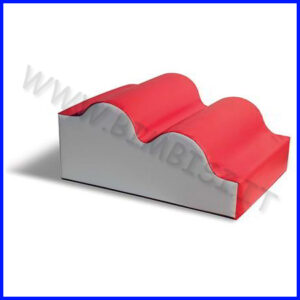 NUVOLA ECOPELLE H6/24 CM GRANDI ONDE CM.48X72X24/12H