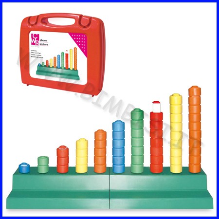 ABACO NUMERATORE A COLONNE C/100 CILINDRETTI – Bimbi Si