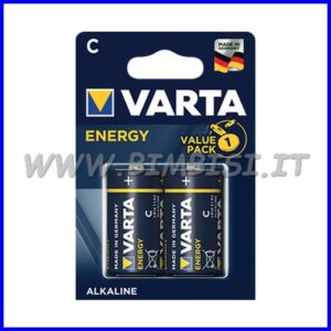 PILA ENERGY ALCALINE TORCIA - BLISTER 2  PZ.