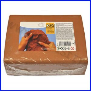 PASTA PER MODELLARE PLUS KG.5 - TERRACOTTA