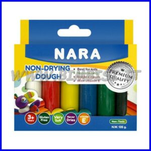 PLASTILINA "SEMPRE MORBIDA" SET 6 STICK  COLORI ASSORTITI (135 GR)