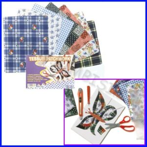 PATCHWORK TESSUTI CM 25X20 CONF.7 PZ ASS