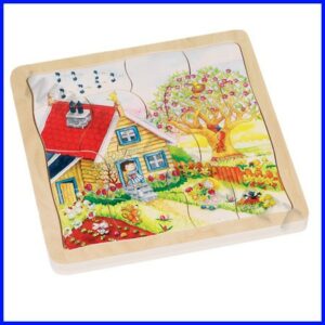 PUZZLE LEGNO LE STAGIONI (54 PZ.)