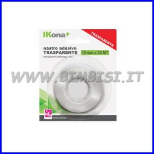 NASTRO ADESIVO TRASP. MM.15X33MT BLISTER