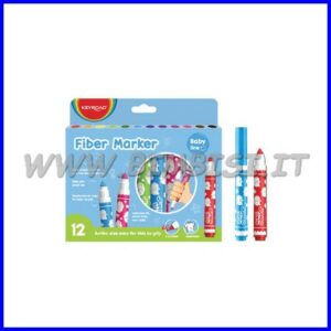 PENNARELLI JUMBO PUNTA CONICA PER BIMBI  SET PZ. 12 FINO AD ESAURIMENTO