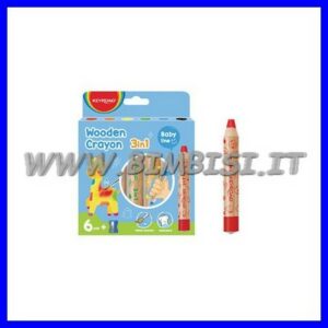 PASTELLONI 3 IN 1 PRIMA INFANZIA - SET 6 PZ.