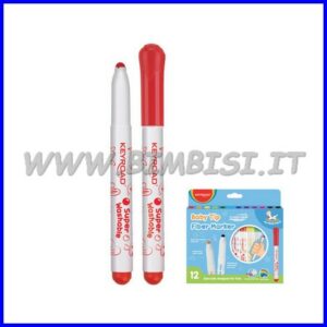 PENNARELLI PER BAMBINI PZ.12 COL.ASS. FINO AD ESAURIMENTO