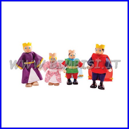 PERSONAGGI FAMIGLIA REALE SET 8 PZ – Bimbi Si