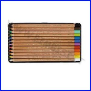 PASTELLI PER ARTISTI GIOCONDA SCATOLA METAL 12 PZ. ASS