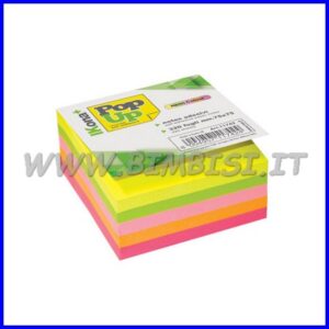 NOTES ADESIVI POP UP MM75X75 CF 320 FG   NEON