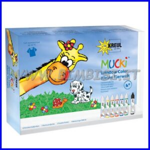 WINDOW COLOR MUCKI KIT PICCOLA FAUNA SELVATICA