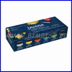 VERNICE TESSUTI CHIARI E SCURI JAVANA SCURI 20 ML SET 6 CLASSIC KREUL