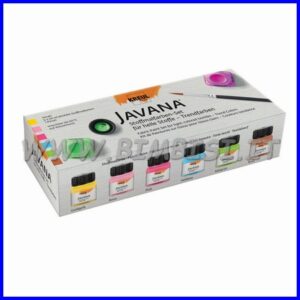 VERNICE TESSUTI CHIARI JAVANA 20 ML SET 6 TREND KREUL