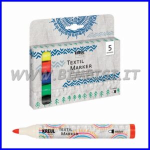 MARKER PER TESSUTI KREUL SET 5 CLASSIC