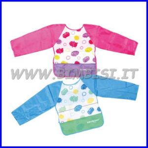 GREMBIULINO PRIMA INFANZIA CON MANICHE   LUNGHE